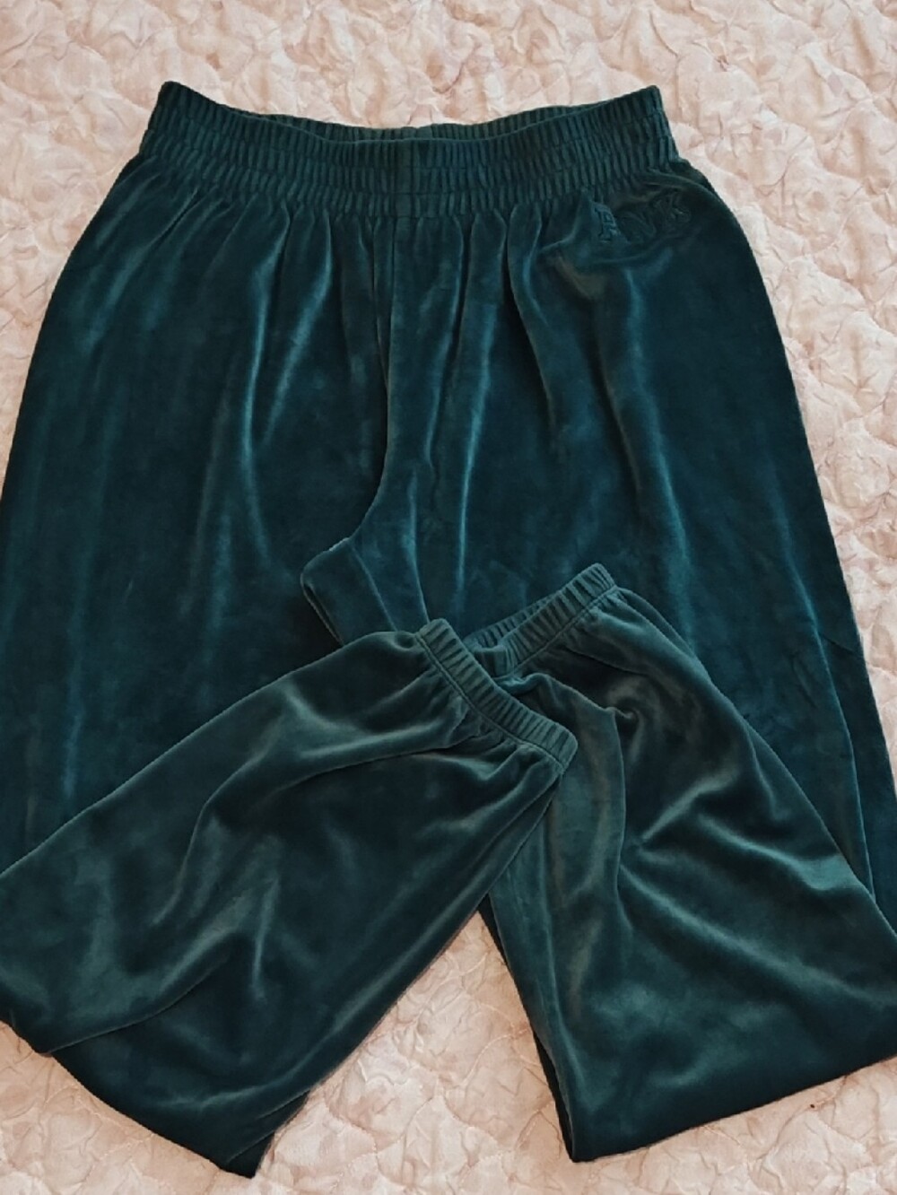 PINK Victoria's Secret Velvet Sweats Pants/ Joggers